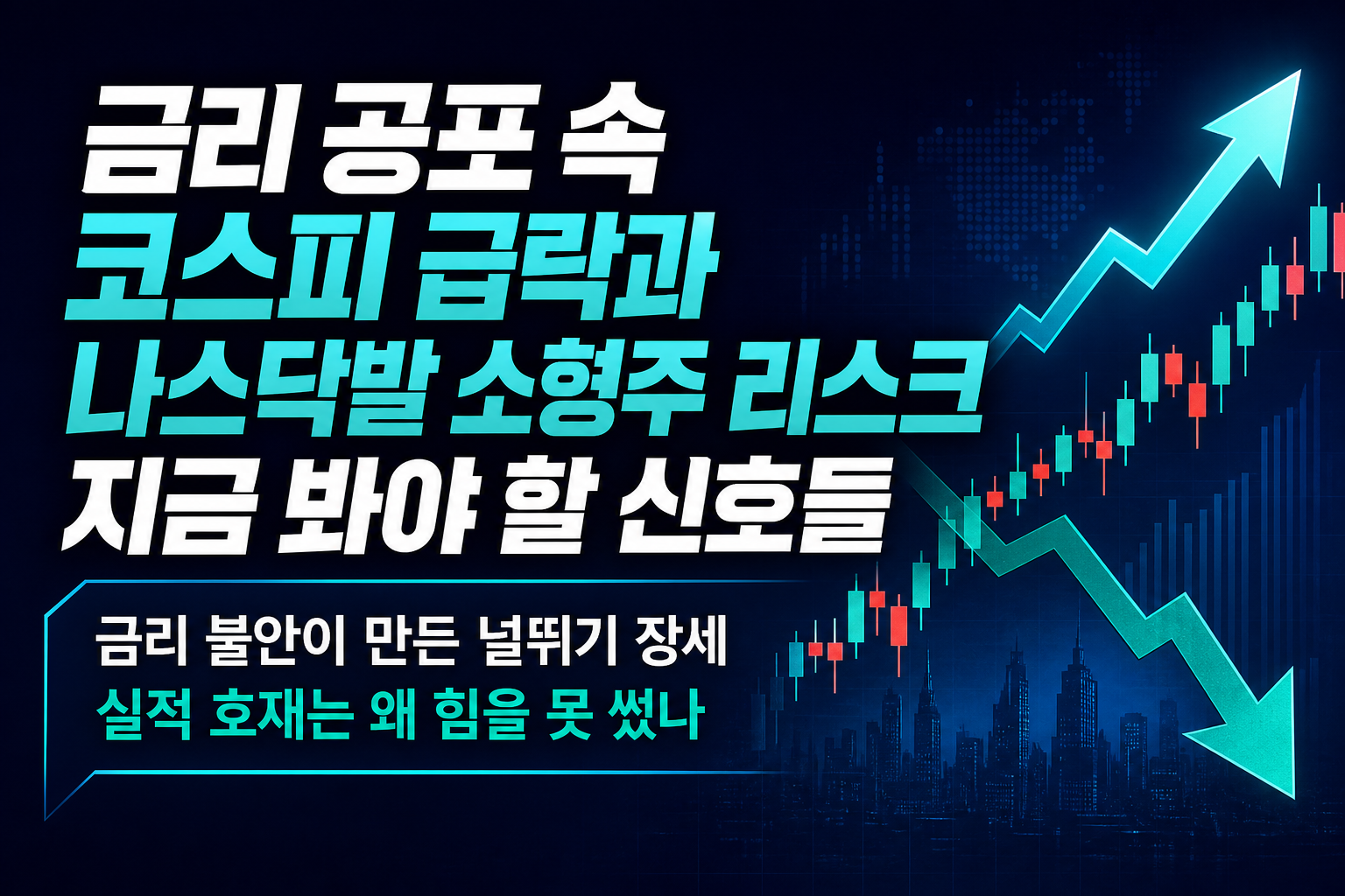 금리 공포 속 코스피 급락과 나스닥발 소형주 리스크, 지금 봐야 할 신호들