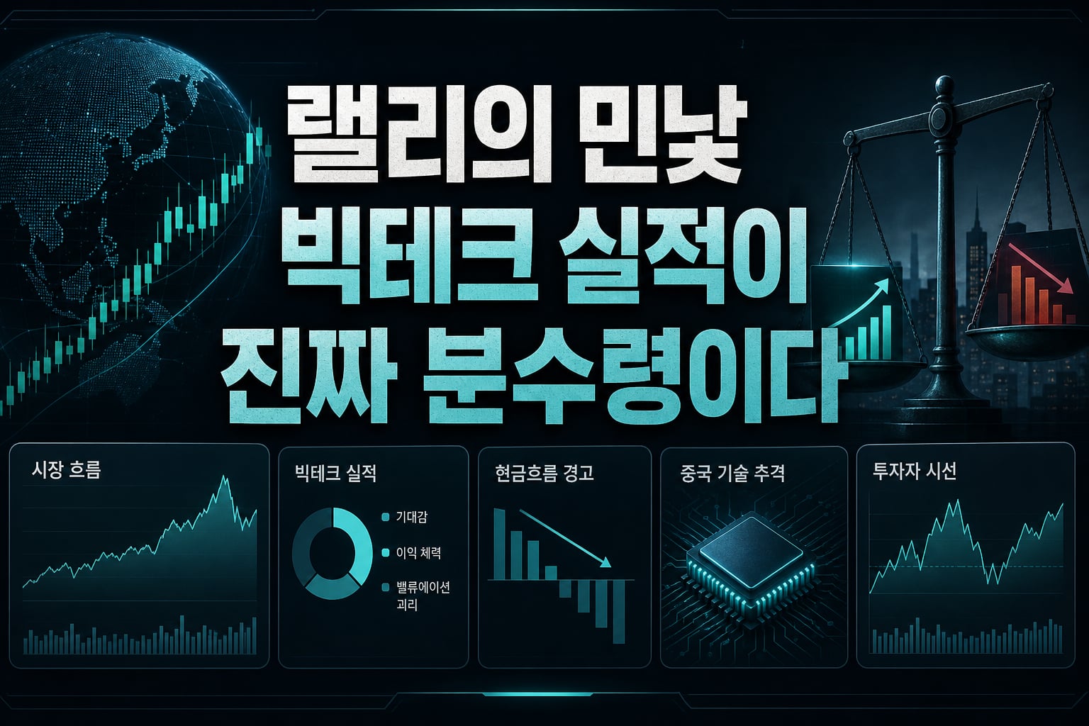 AI 랠리의 민낯, 빅테크 실적이 진짜 분수령이다