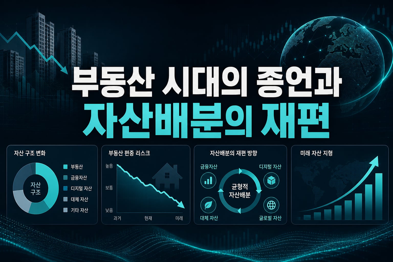 부동산 시대의 종언과 자산배분의 재편