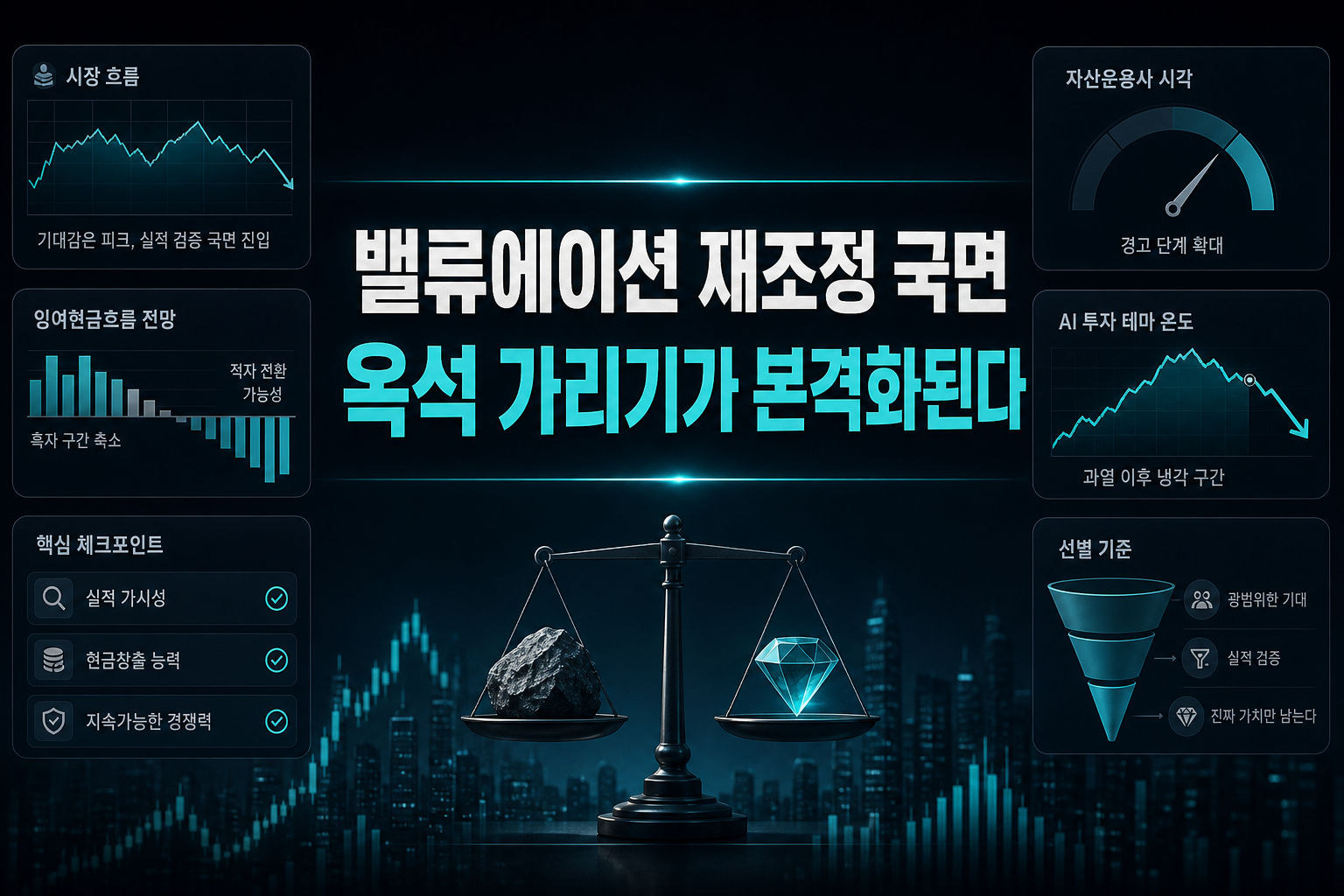 AI 밸류에이션 재조정 국면, 옥석 가리기가 본격화된다
