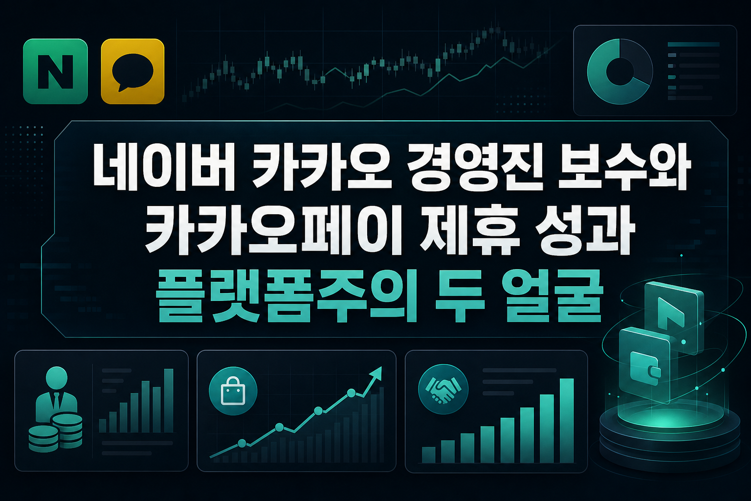 네이버 카카오 경영진 보수와 카카오페이 제휴 성과, 플랫폼주의 두 얼굴