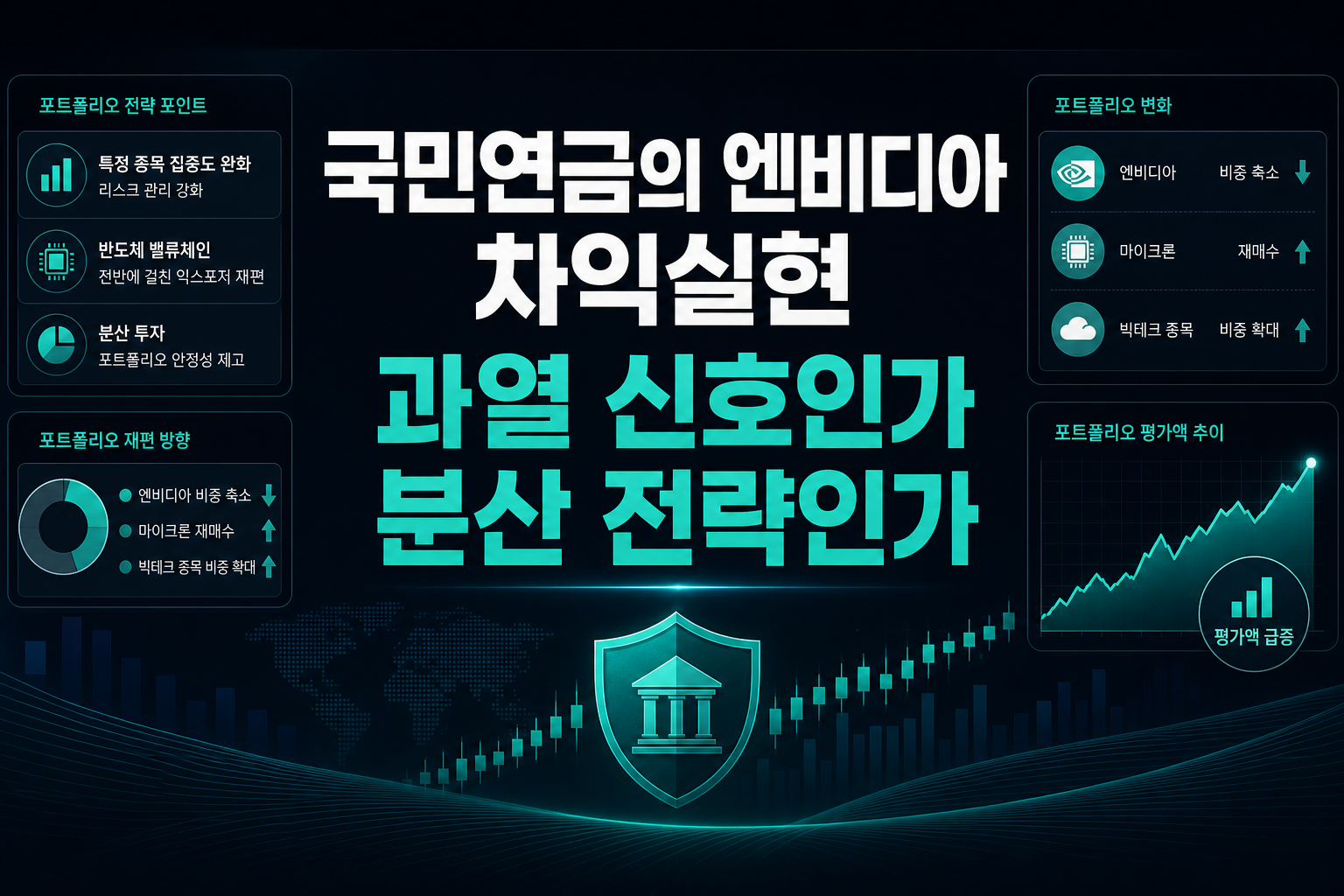 국민연금의 엔비디아 차익실현, 과열 신호인가 분산 전략인가