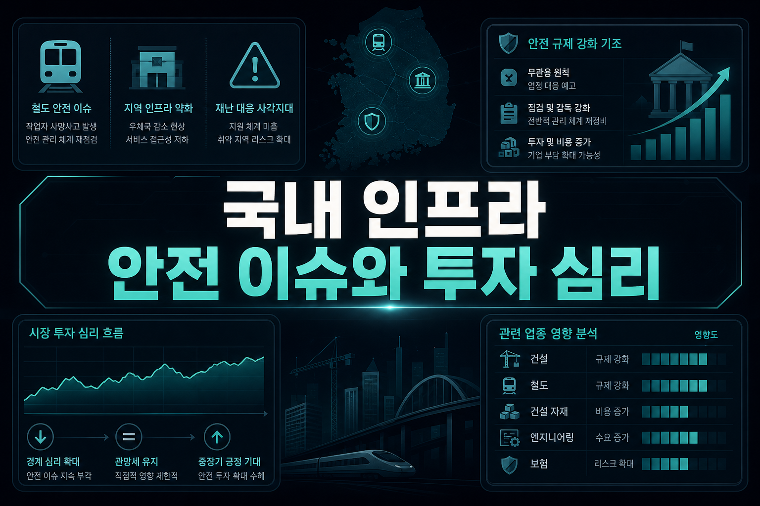 국내 인프라 안전 이슈와 투자 심리