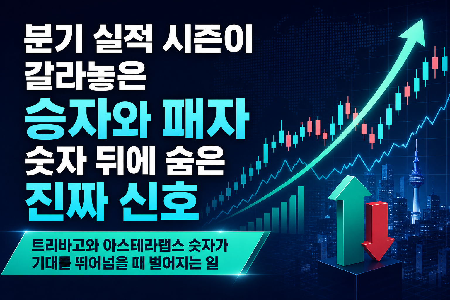 2분기 실적 시즌이 갈라놓은 승자와 패자, 숫자 뒤에 숨은 진짜 신호