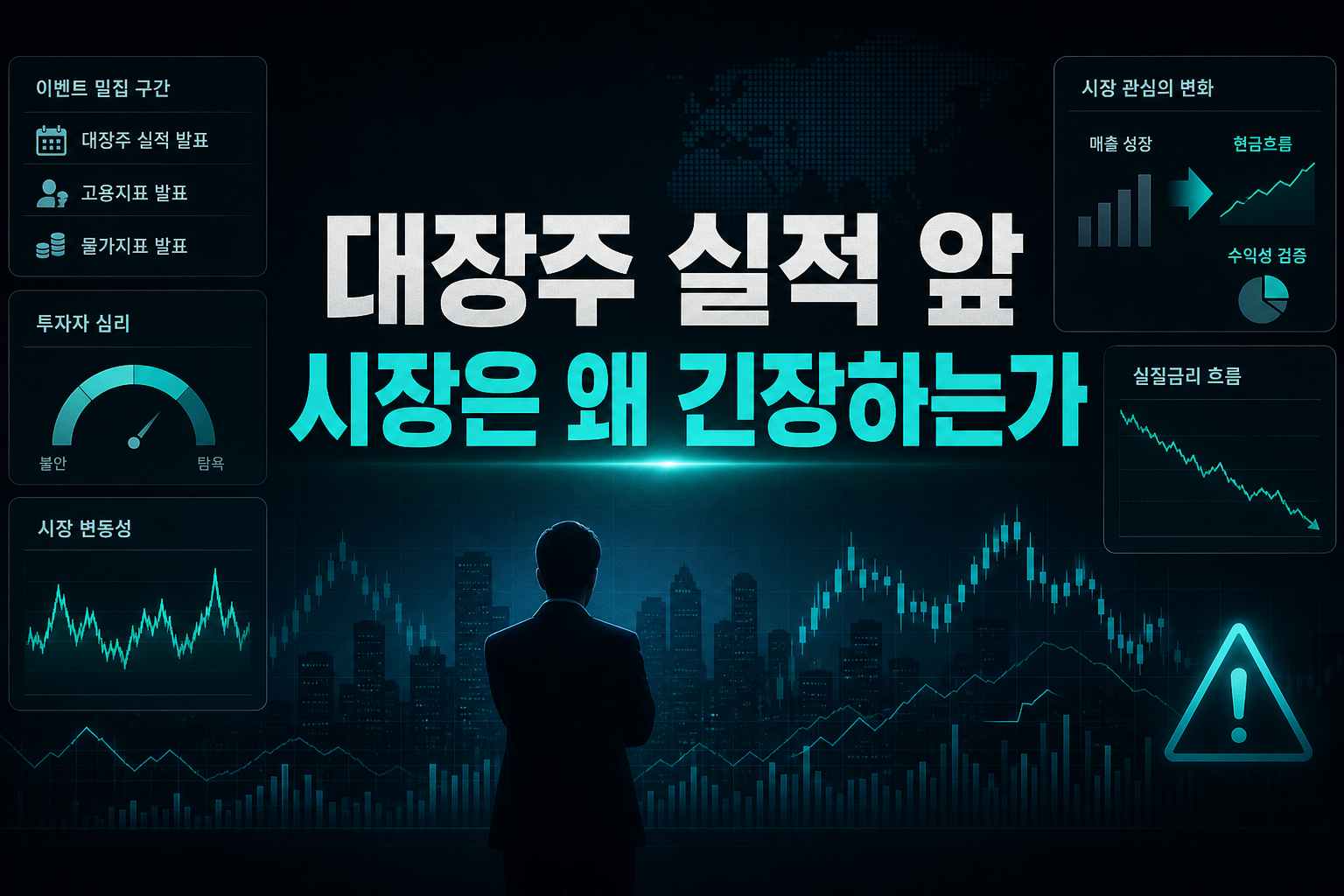 AI 대장주 실적 앞, 시장은 왜 긴장하는가