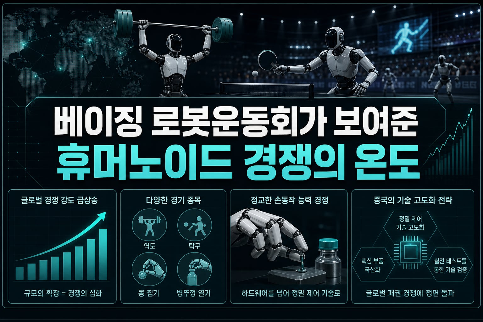 베이징 로봇운동회가 보여준 휴머노이드 경쟁의 온도