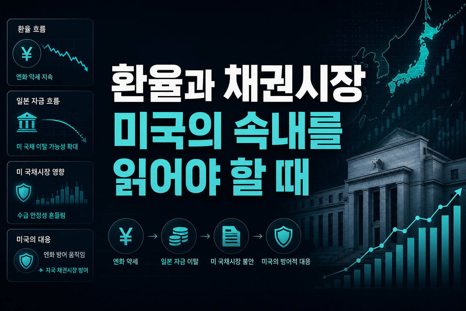 환율과 채권시장, 미국의 속내를 읽어야 할 때