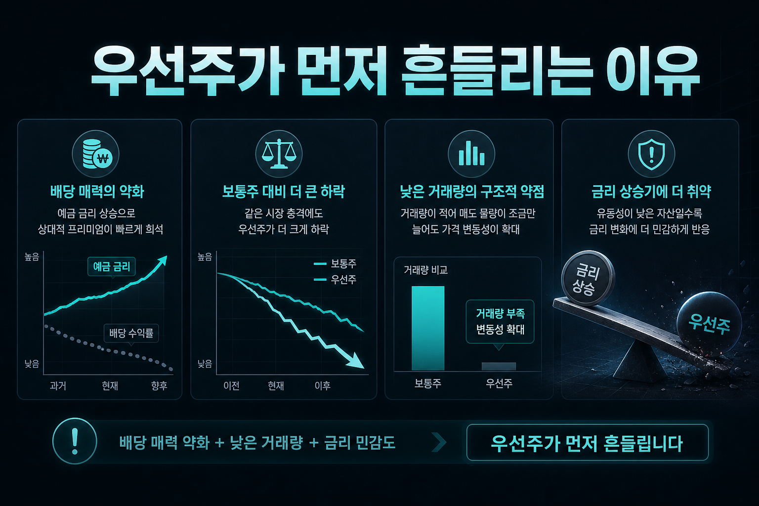 우선주가 먼저 흔들리는 이유