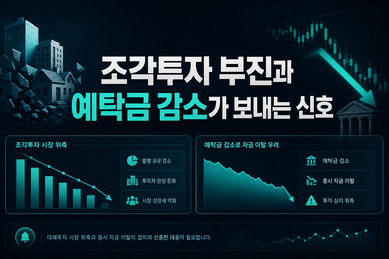 조각투자 부진과 예탁금 감소가 보내는 신호
