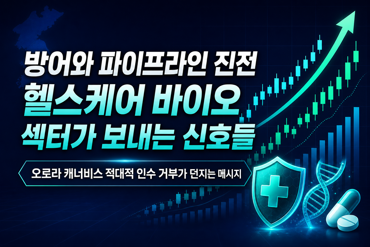 M&A 방어와 파이프라인 진전, 헬스케어·바이오 섹터가 보내는 신호들