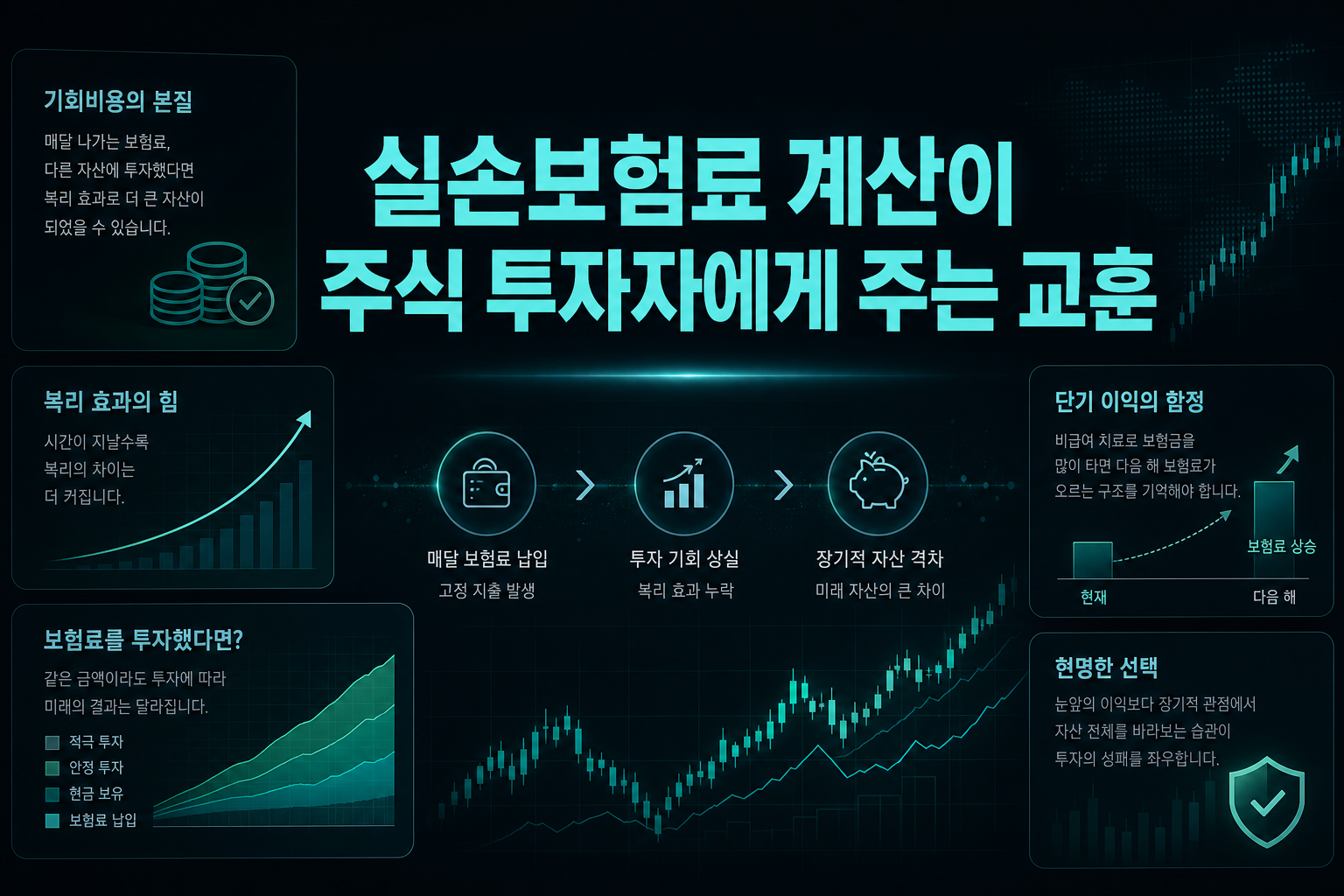 실손보험료 계산이 주식 투자자에게 주는 교훈
