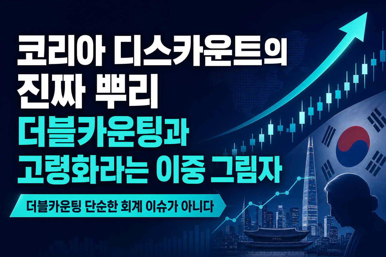 코리아 디스카운트의 진짜 뿌리, 더블카운팅과 고령화라는 이중 그림자