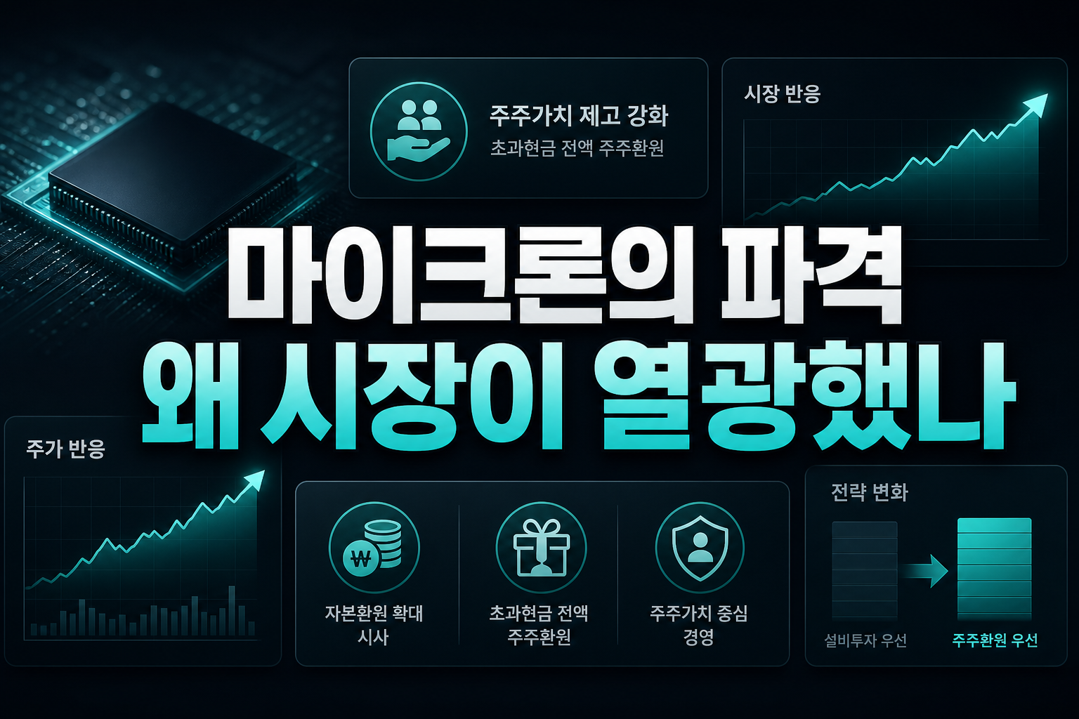 마이크론의 파격, 왜 시장이 열광했나
