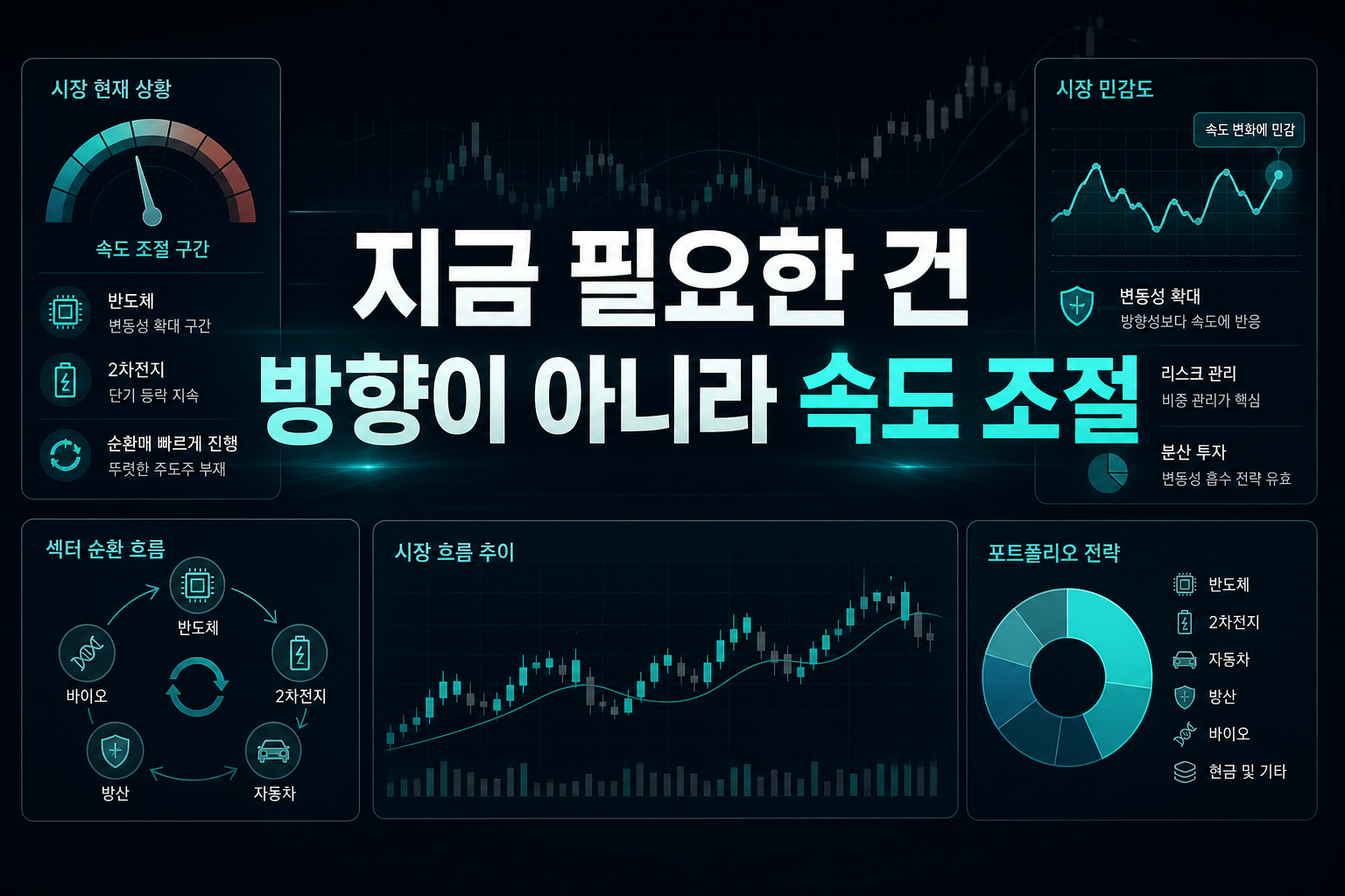 지금 필요한 건 방향이 아니라 속도 조절