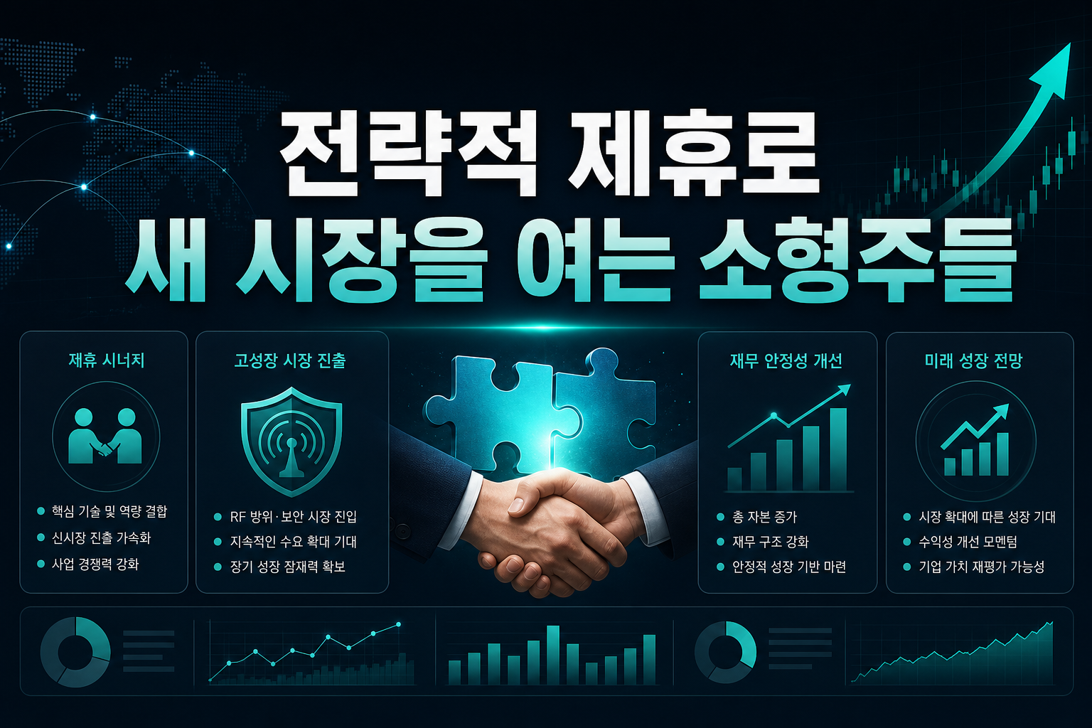 전략적 제휴로 새 시장을 여는 소형주들