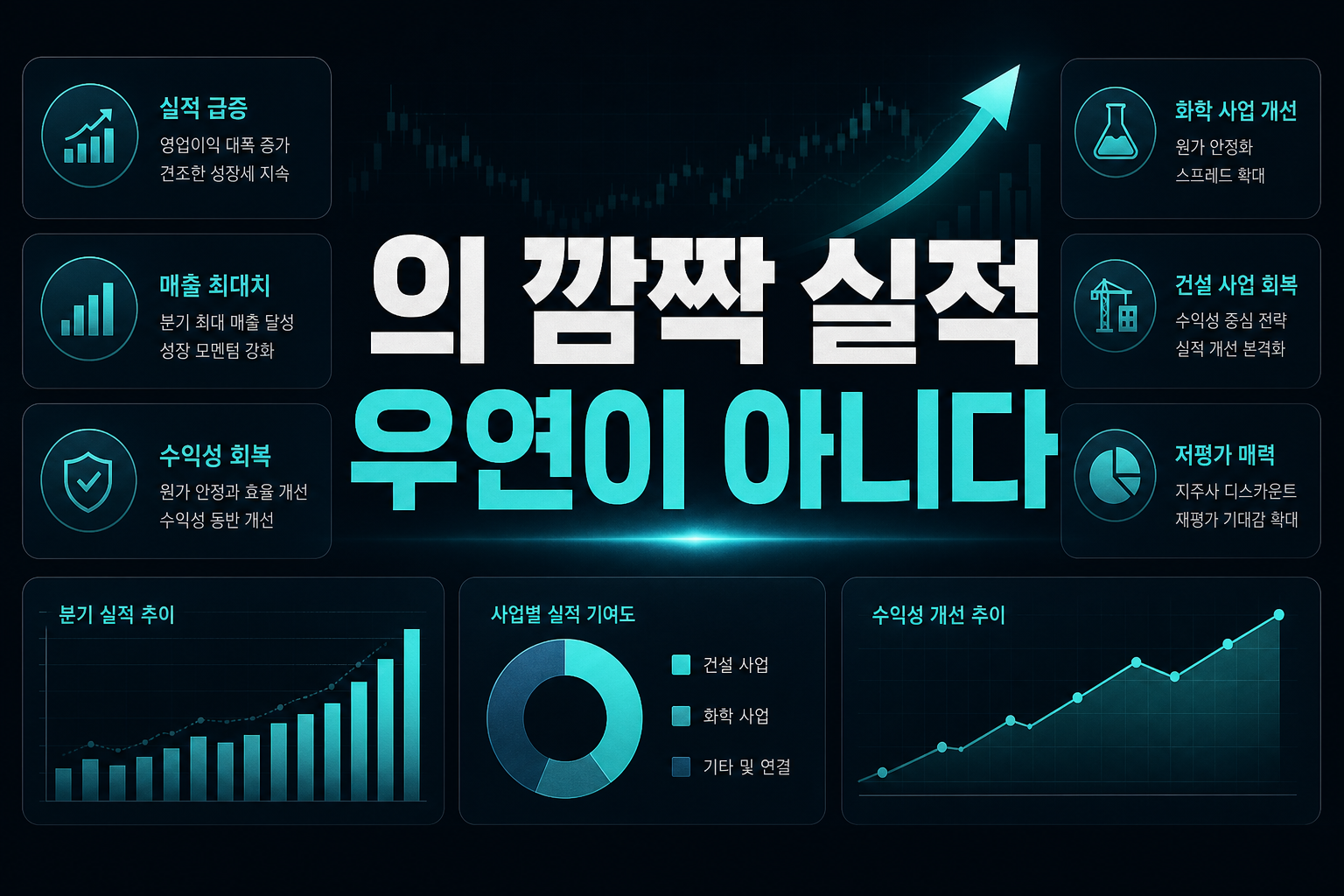 DL의 깜짝 실적, 우연이 아니다