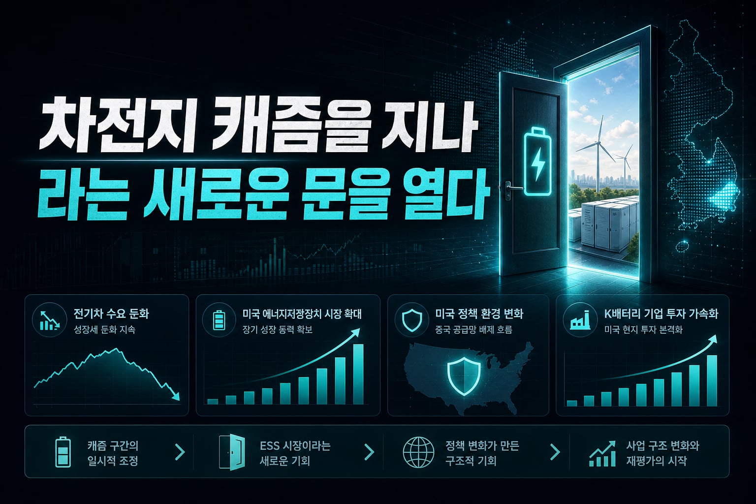 2차전지, 캐즘을 지나 ESS라는 새로운 문을 열다