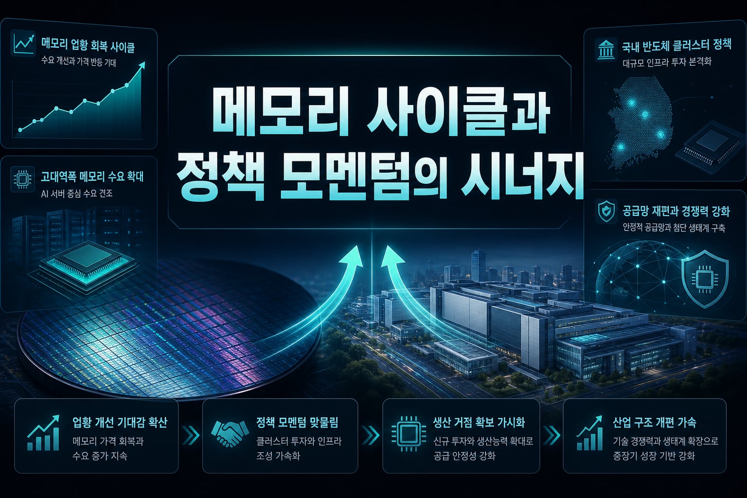 메모리 사이클과 정책 모멘텀의 시너지