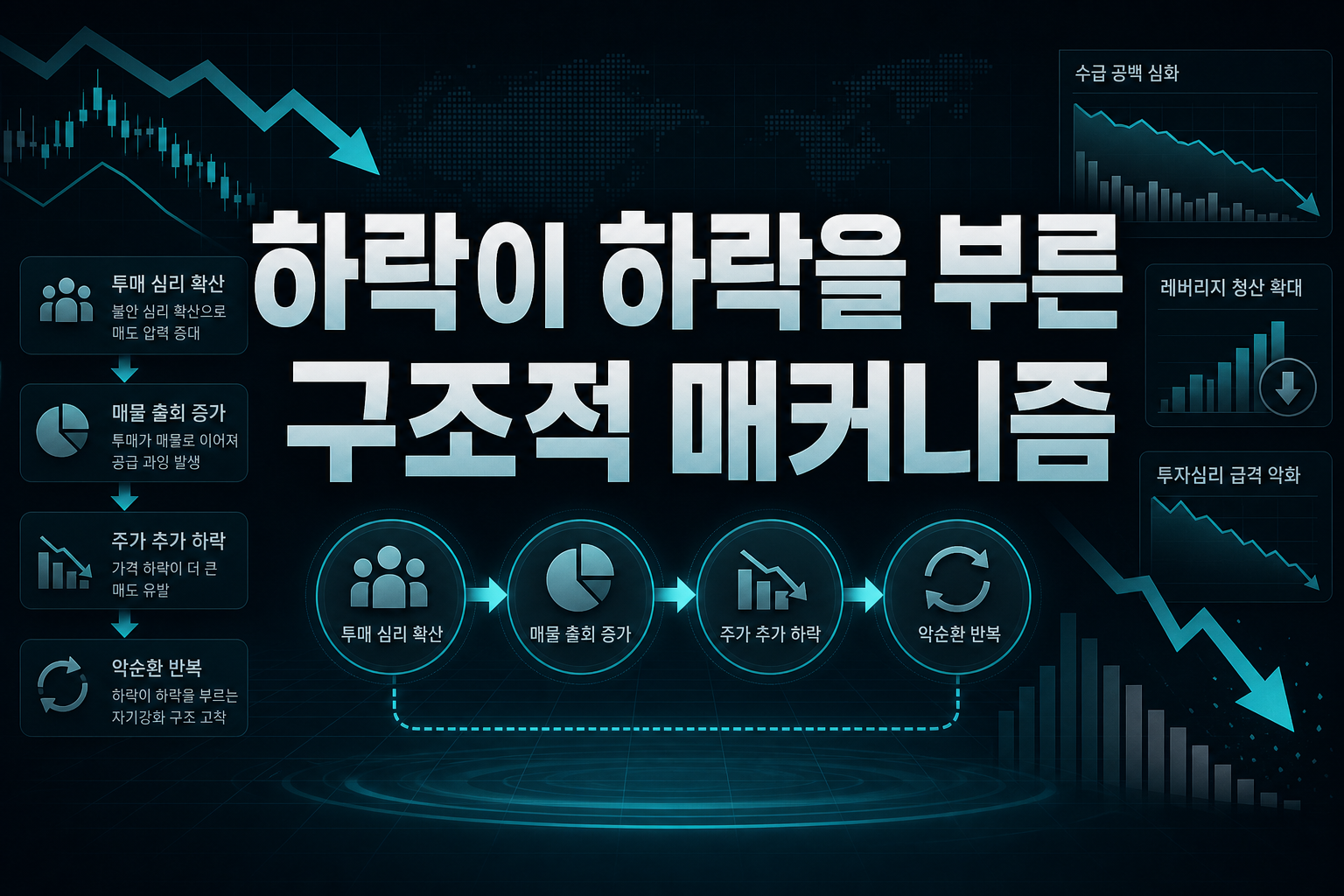 하락이 하락을 부른 구조적 매커니즘