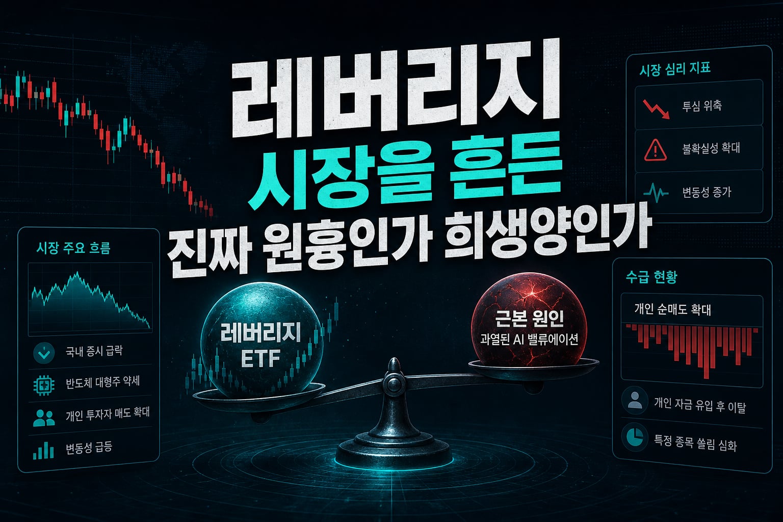 레버리지 ETF, 시장을 흔든 진짜 원흉인가 희생양인가