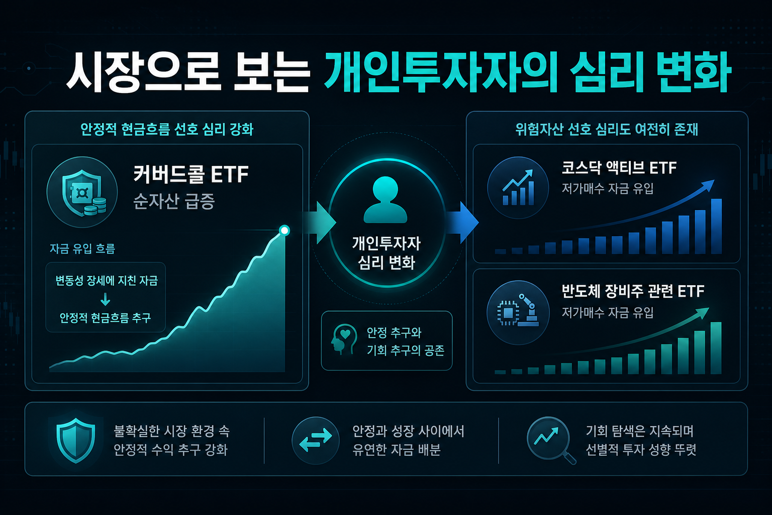 ETF 시장으로 보는 개인투자자의 심리 변화