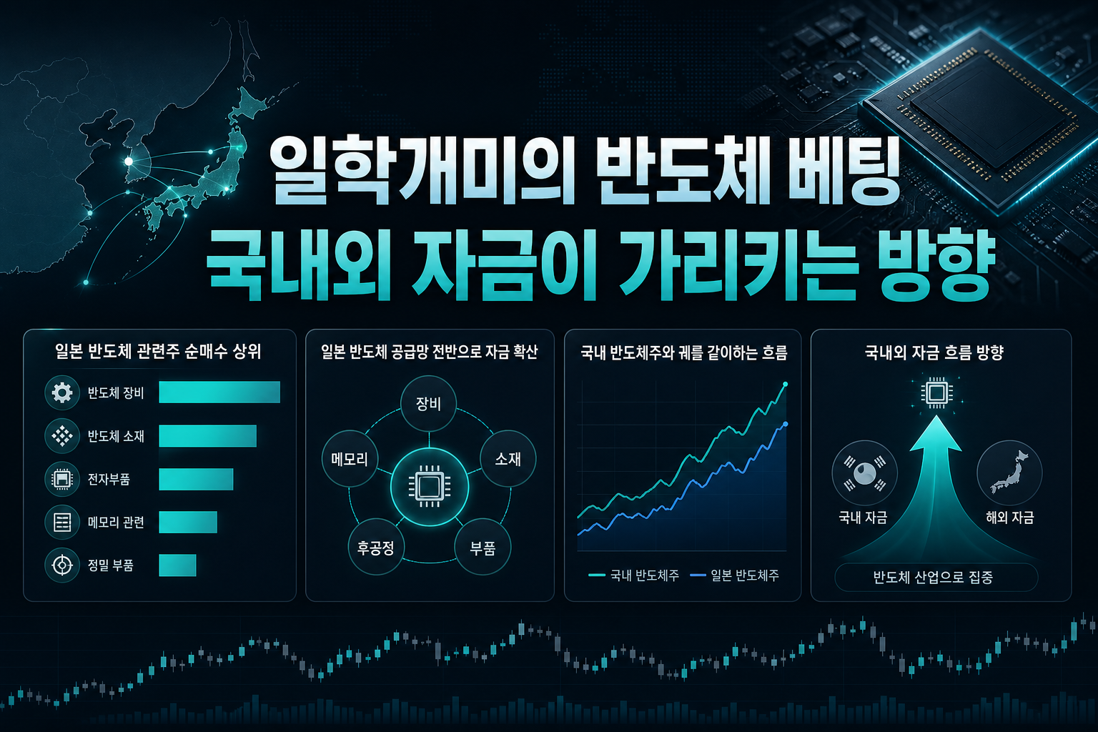 일학개미의 반도체 베팅, 국내외 자금이 가리키는 방향