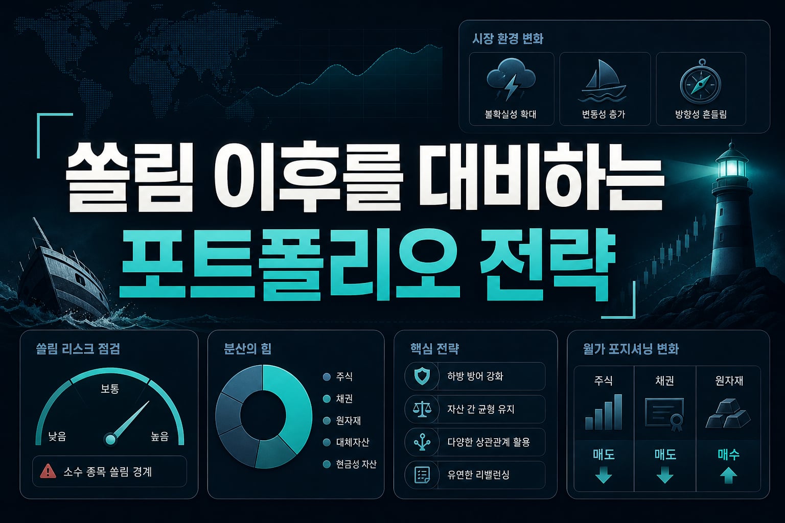 쏠림 이후를 대비하는 포트폴리오 전략