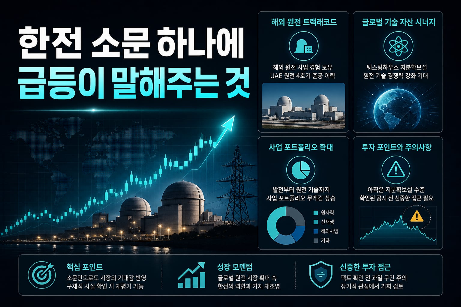 한전, 소문 하나에 7% 급등이 말해주는 것