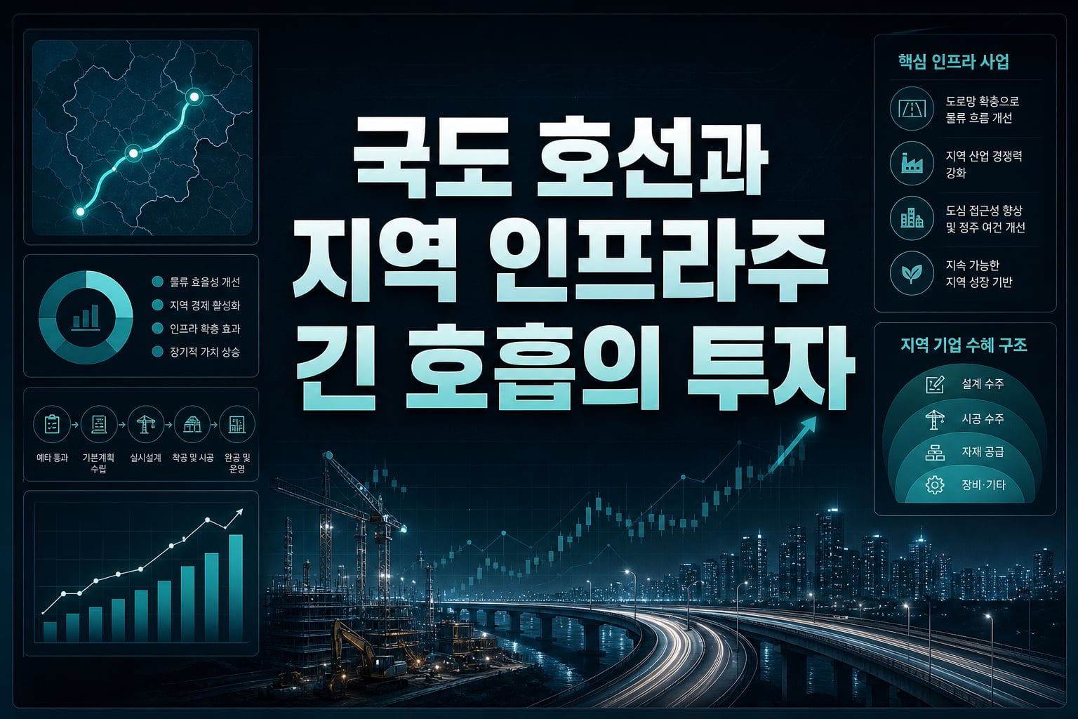 국도 32호선과 지역 인프라주, 긴 호흡의 투자