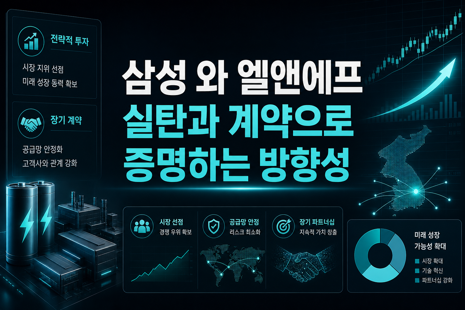 삼성SDI와 엘앤에프, 실탄과 계약으로 증명하는 방향성