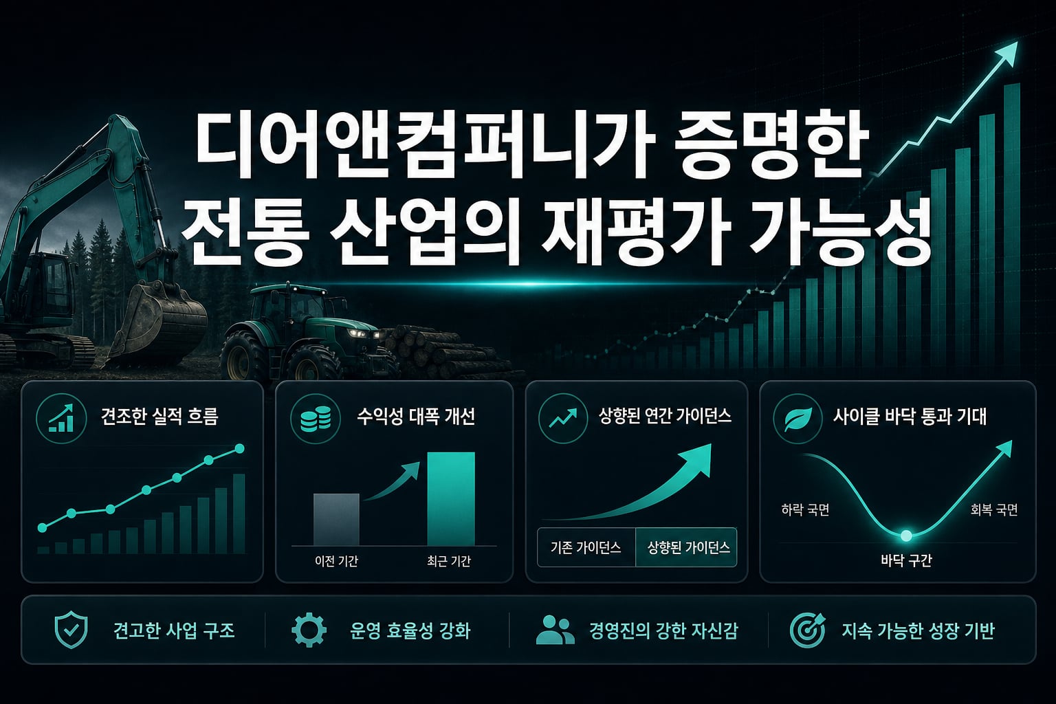 디어앤컴퍼니가 증명한 전통 산업의 재평가 가능성