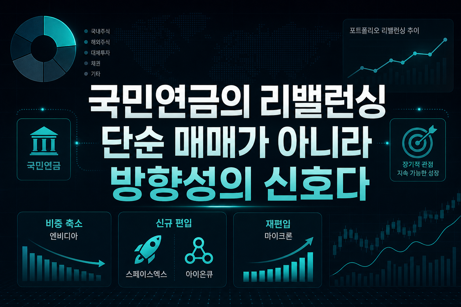 국민연금의 리밸런싱, 단순 매매가 아니라 방향성의 신호다