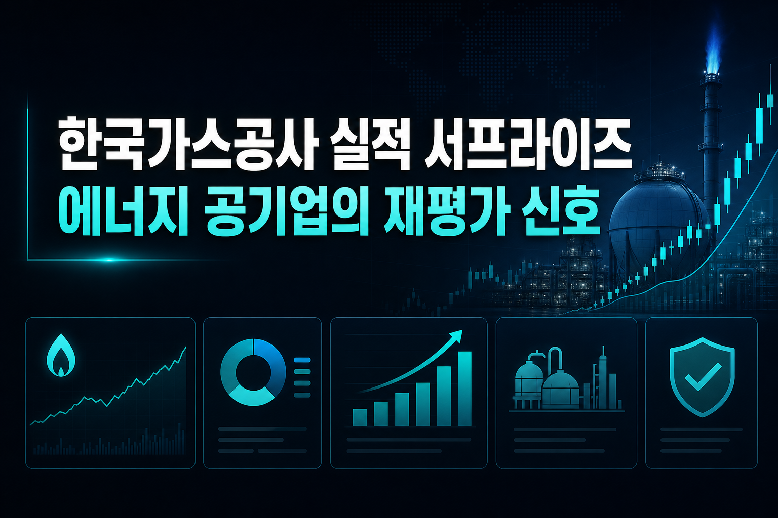 한국가스공사 실적 서프라이즈, 에너지 공기업의 재평가 신호