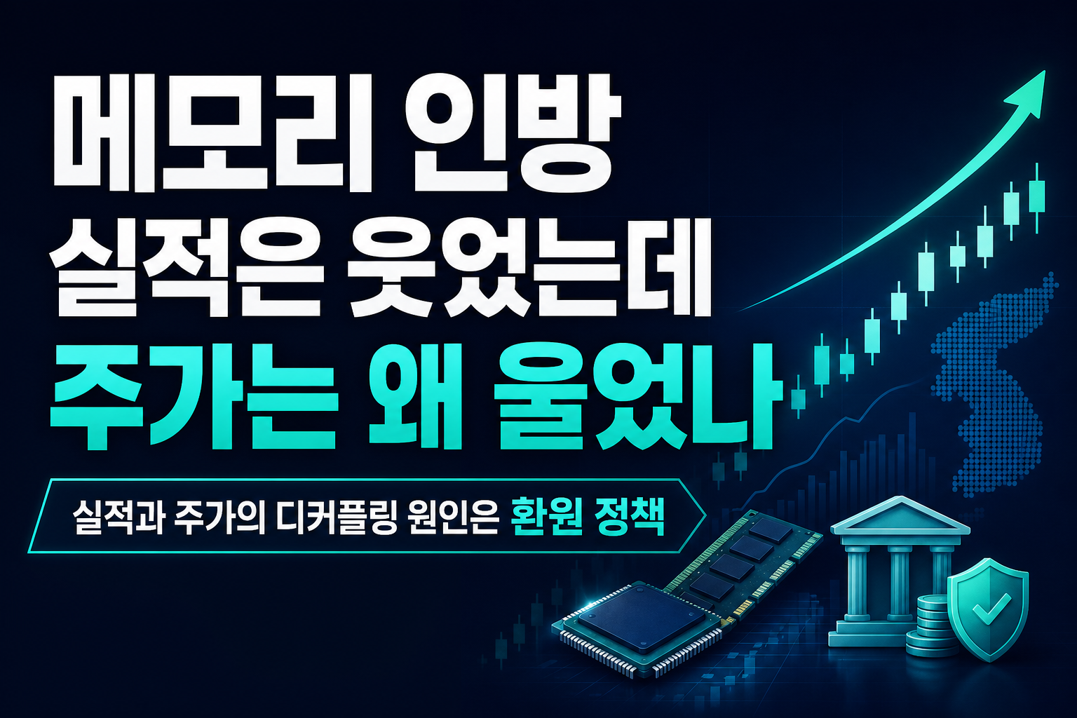 메모리 3인방, 실적은 웃었는데 주가는 왜 울었나