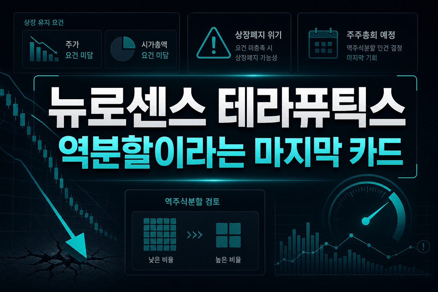 뉴로센스 테라퓨틱스, 역분할이라는 마지막 카드