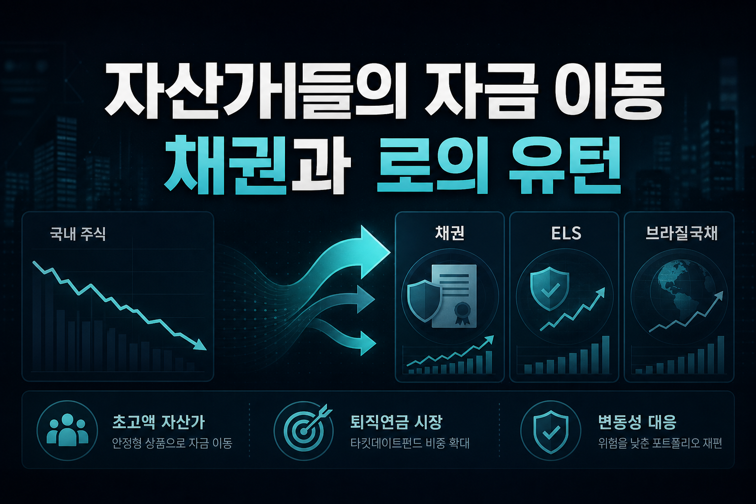 자산가들의 자금 이동, 채권과 ELS로의 유턴