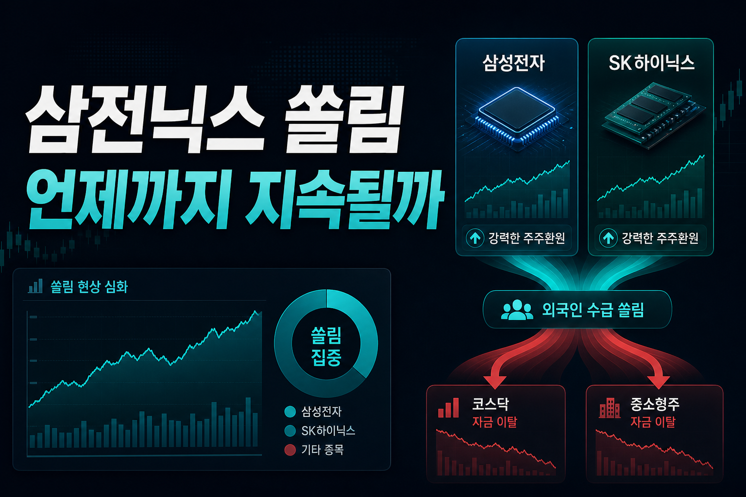삼전닉스 쏠림, 언제까지 지속될까