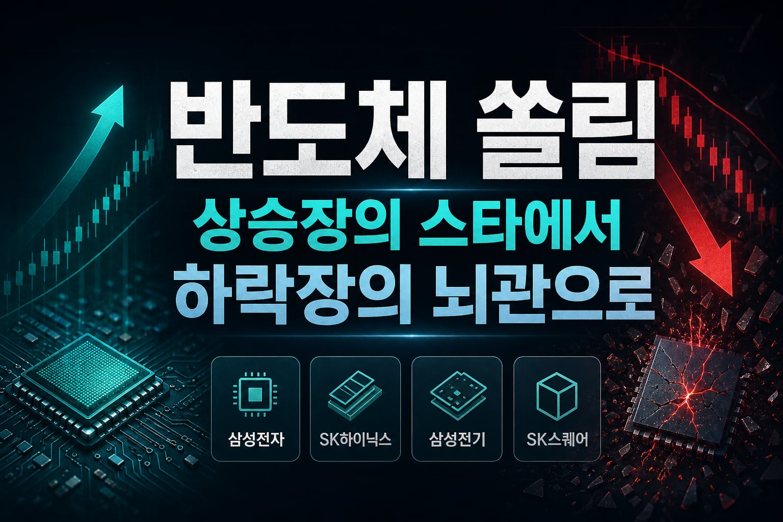 반도체 쏠림 ETF, 상승장의 스타에서 하락장의 뇌관으로