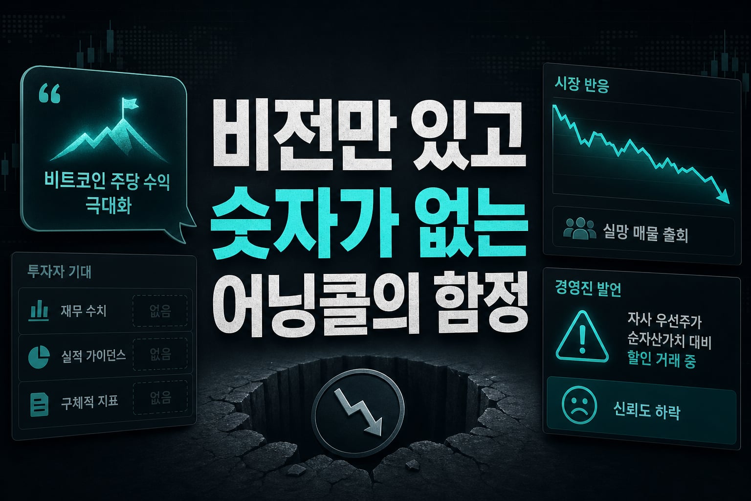 비전만 있고 숫자가 없는 어닝콜의 함정