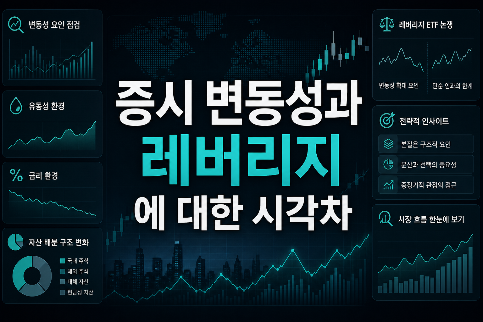 증시 변동성과 레버리지 ETF에 대한 시각차