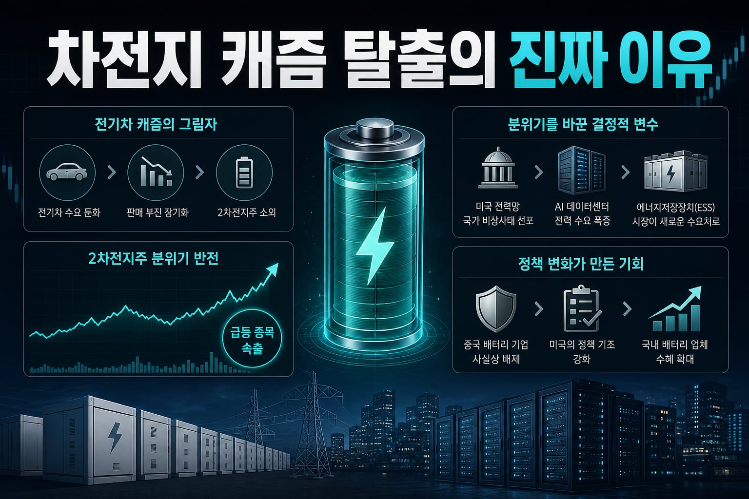 2차전지, 캐즘 탈출의 진짜 이유