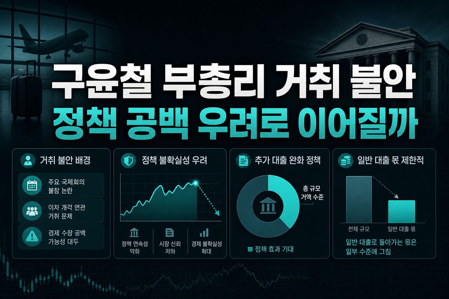 구윤철 부총리 거취 불안, 정책 공백 우려로 이어질까