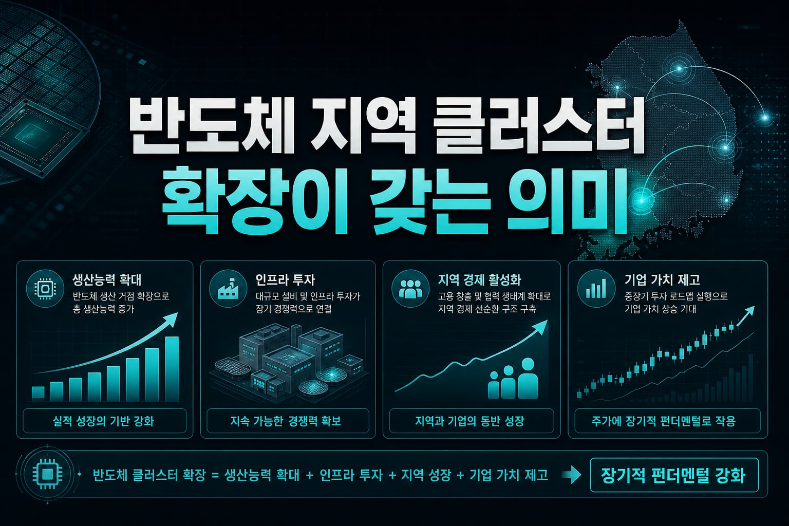 반도체 지역 클러스터 확장이 갖는 의미