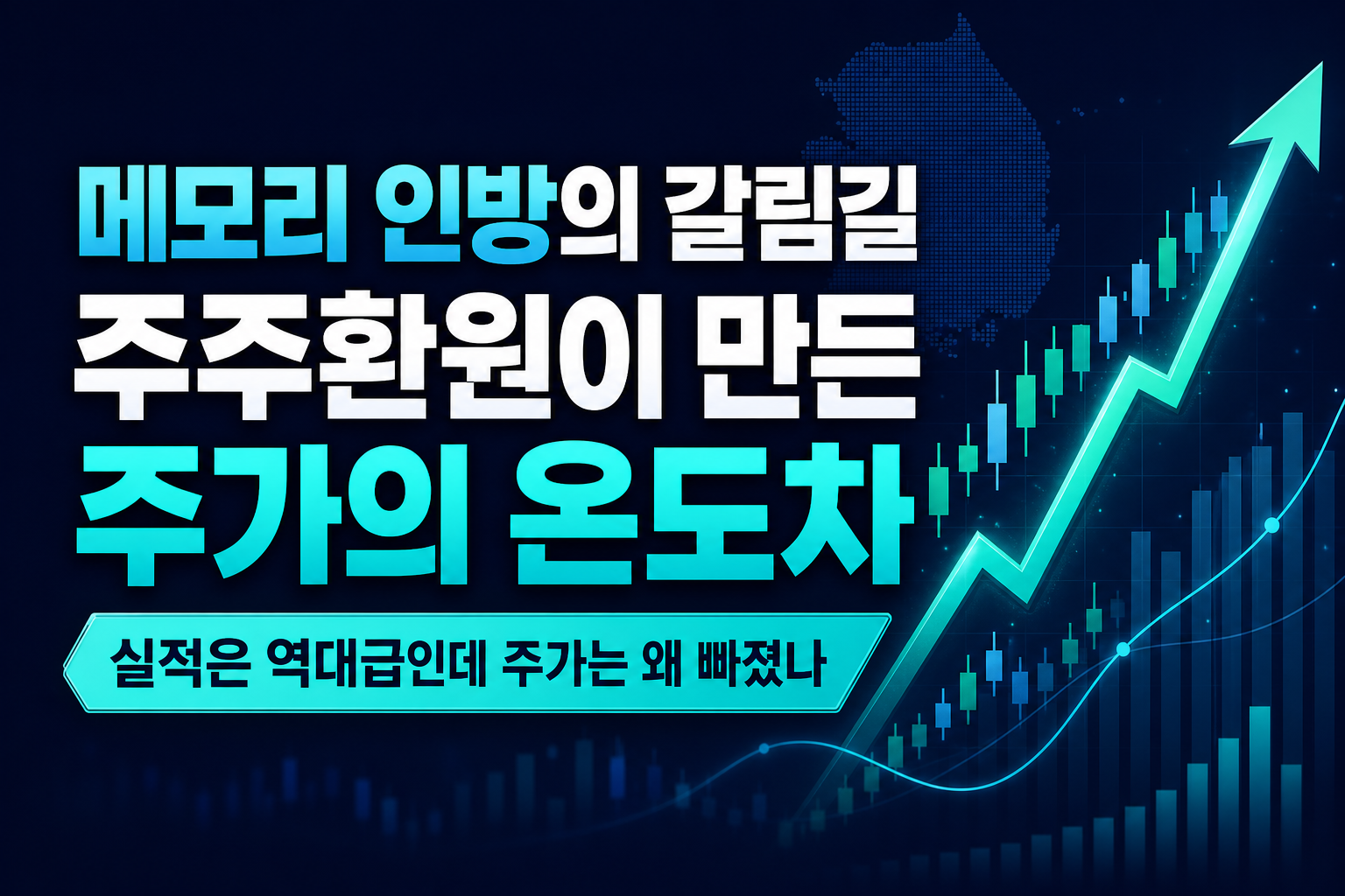 메모리 3인방의 갈림길, 주주환원이 만든 주가의 온도차