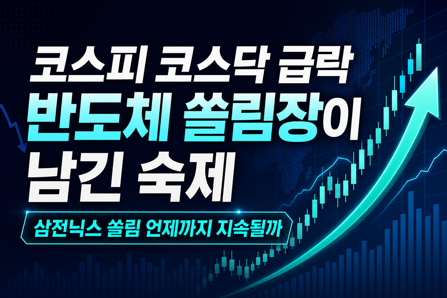 코스피 7000 vs 코스닥 4.6% 급락, 반도체 쏠림장이 남긴 숙제