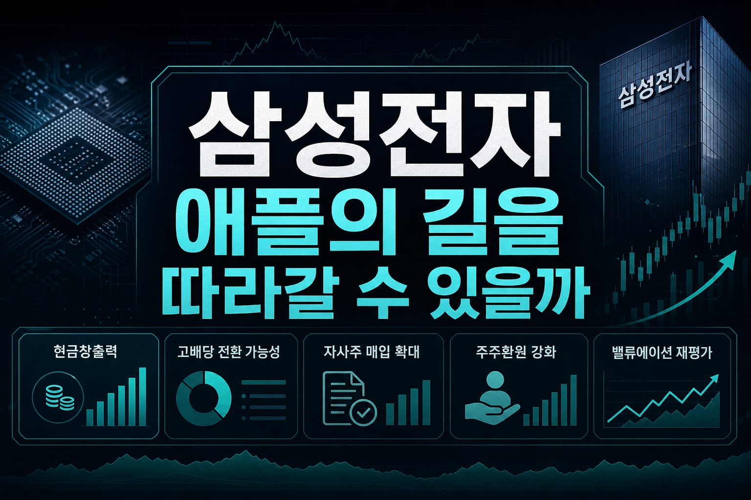 삼성전자, 애플의 길을 따라갈 수 있을까