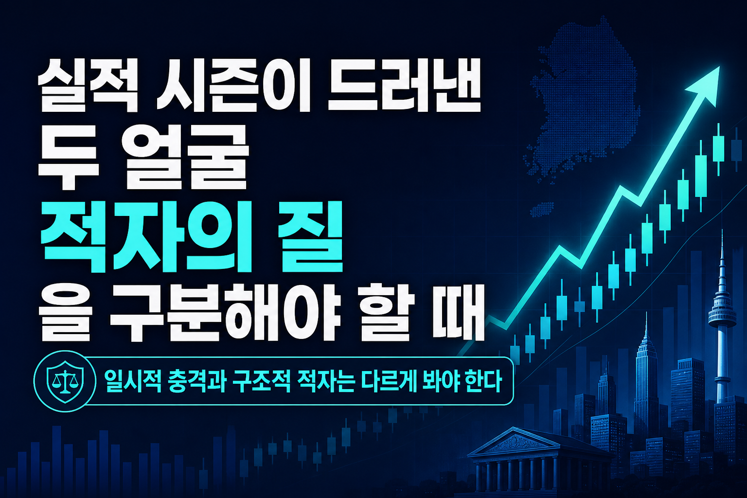 실적 시즌이 드러낸 두 얼굴, '적자의 질'을 구분해야 할 때