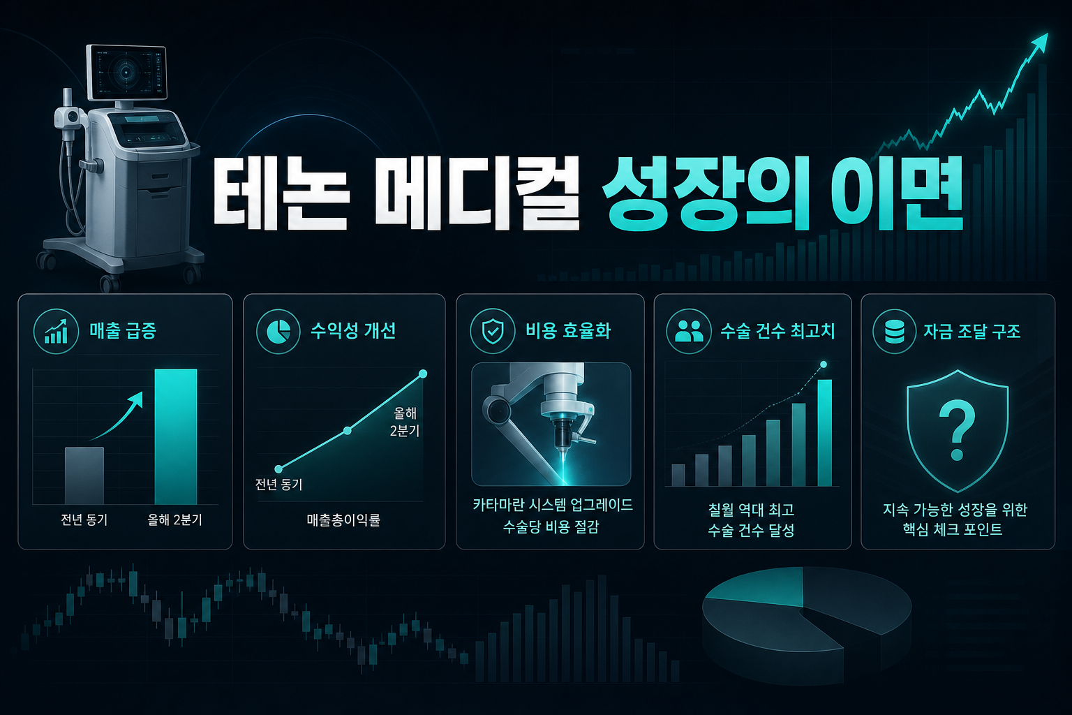 테논 메디컬, 127% 성장의 이면