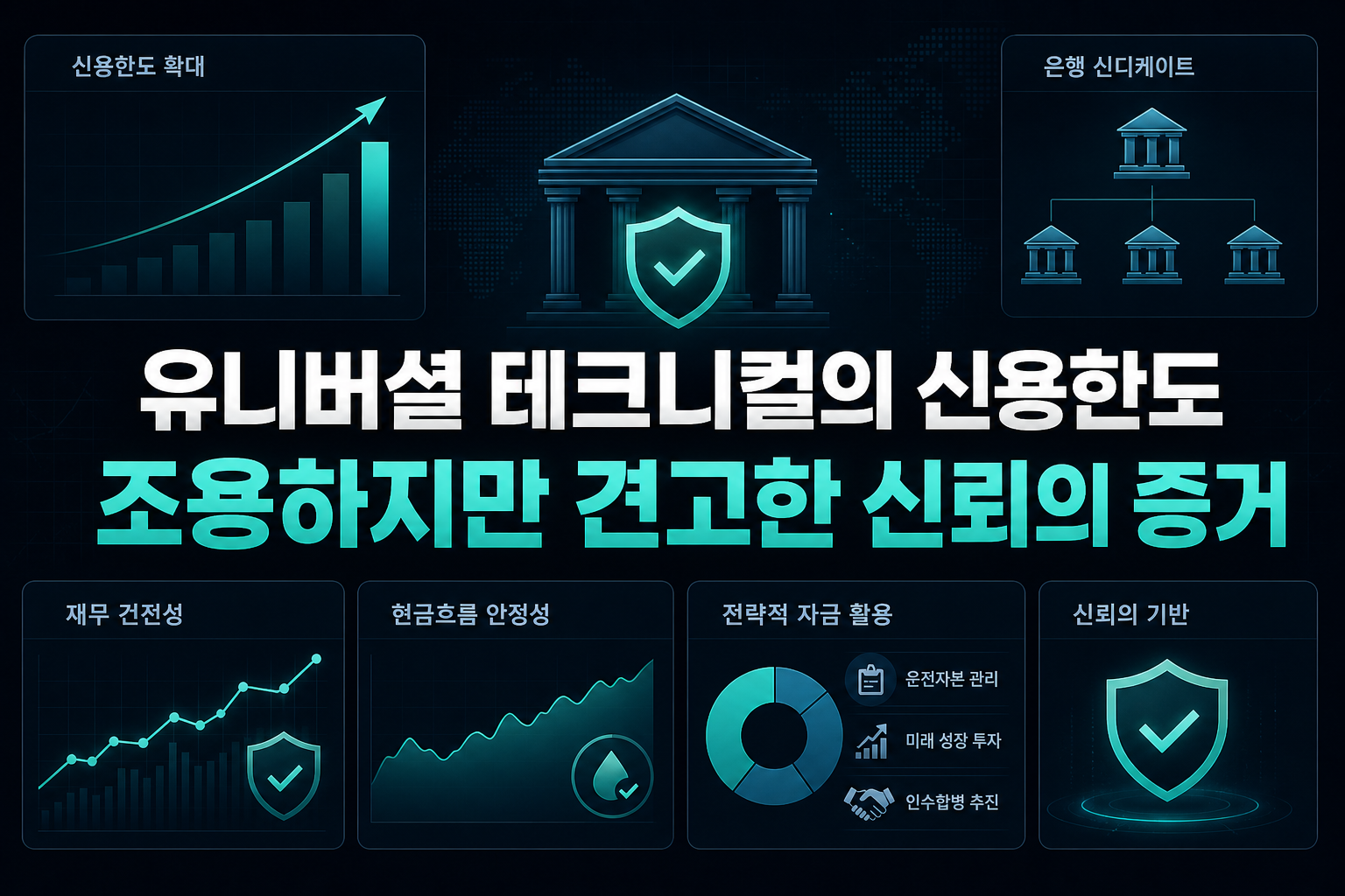 유니버셜 테크니컬의 신용한도, 조용하지만 견고한 신뢰의 증거