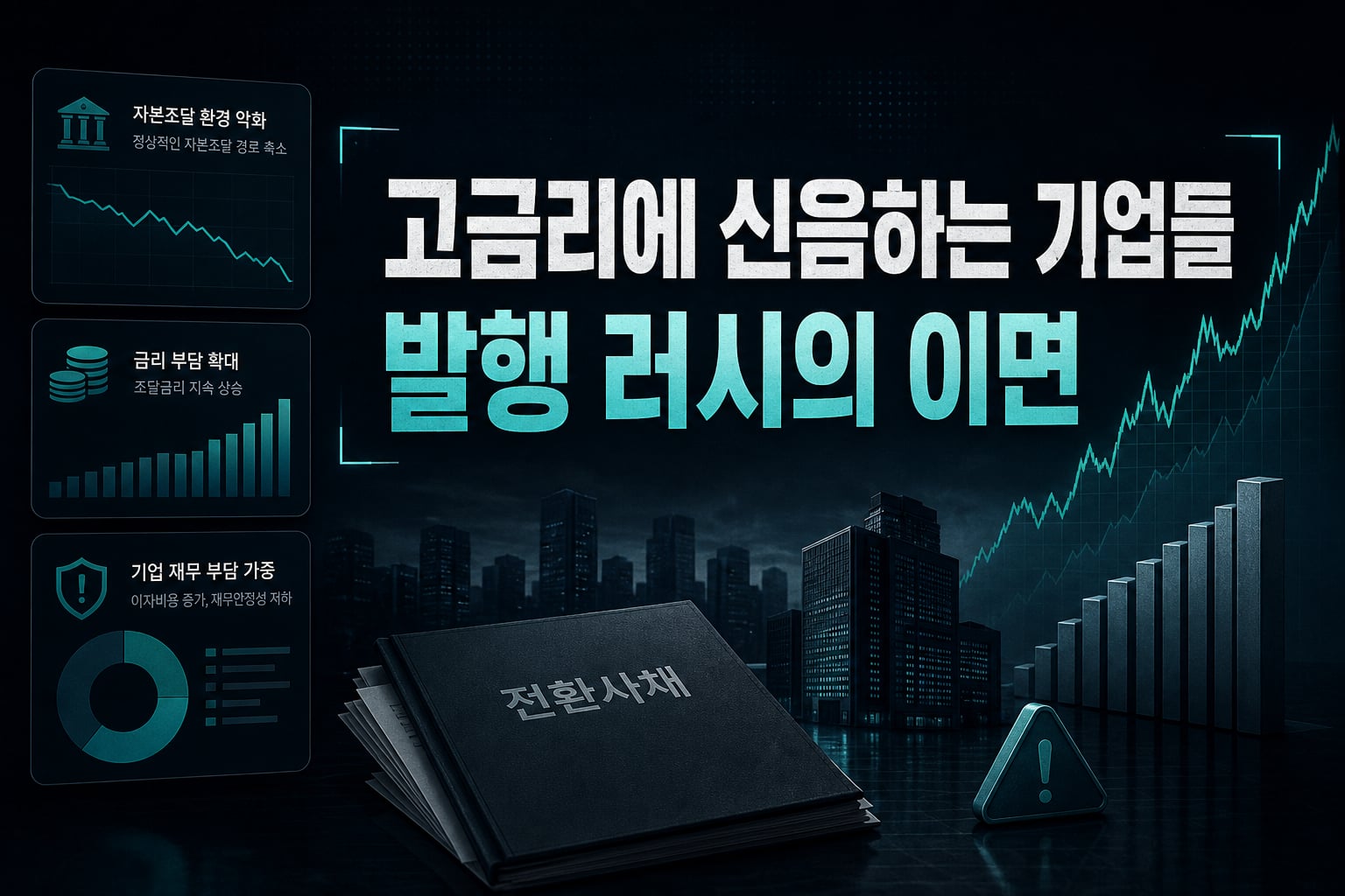 고금리에 신음하는 기업들, CB 발행 러시의 이면